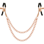 COQUETTE CHIC DESIRE - FANTASY-NIPPELCLIPS AUS METALL MIT KETTE