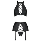 PASSION - NANCY ÖKOLOGISCHES LEDER-SET S/M