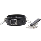 OHMAMA FETISH - SUBMISSION-HALSKETTE MIT 3 RINGEN