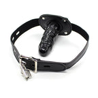 OHMAMA FETISH - TPE PENIS GAG MIT VORHNGESCHLOSS L