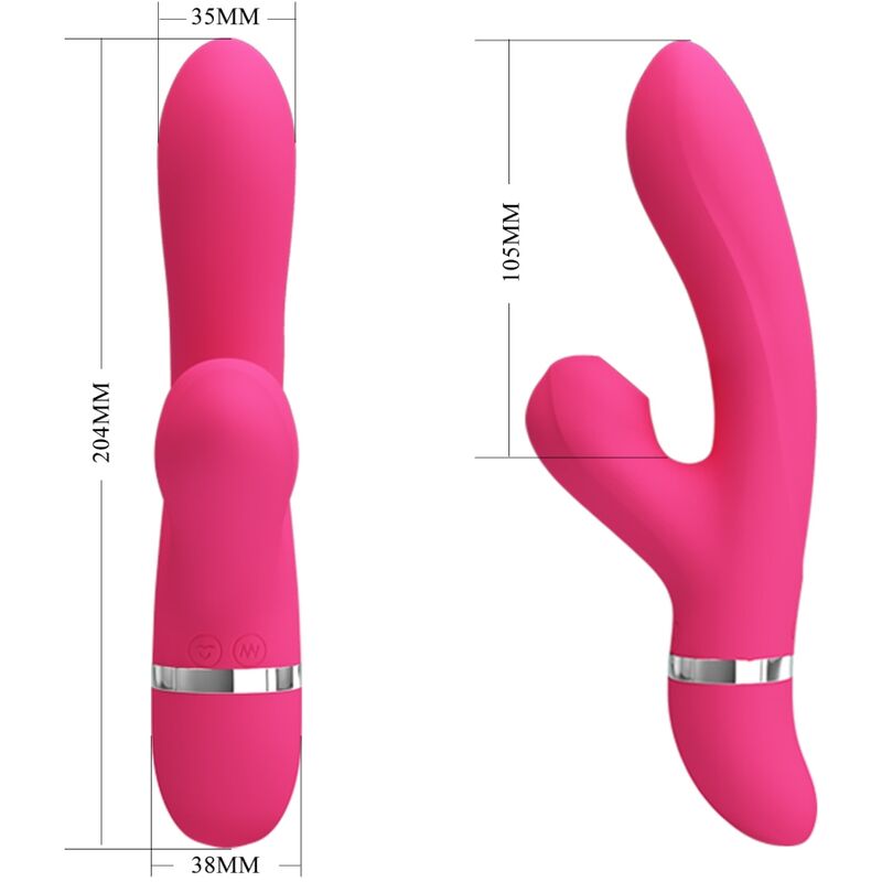 PRETTY LOVE - WILLOW RABBIT VIBRATOR UND SAUG