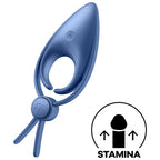 SATISFYER - SNIPER RINGVIBRATOR BLAU