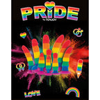 PRIDE - LGBT FLAGGE DILDO WELLE 17 CM