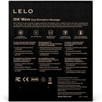 LELO - IDA WAVE COUPLES MASSAGER SCHWARZ