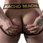 MACHO - MX25AC JOCK GELBES LEDER S