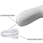 PRETTY LOVE - REESE VIBRATOR MIT SILBERNE ROTATION