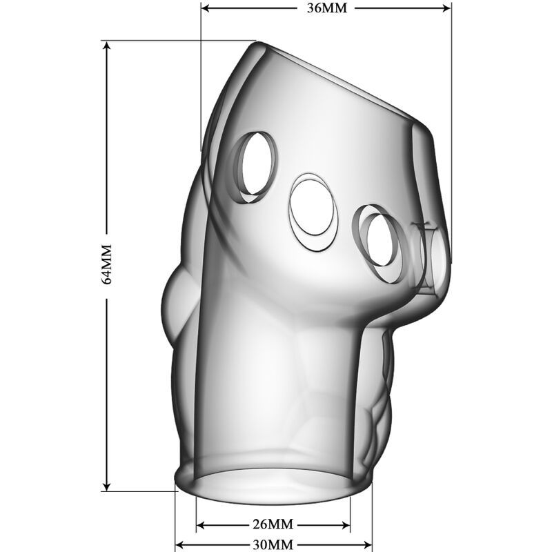PRETTY LOVE - OSCAR TRANSPARENTER PENISVERDICKER