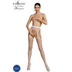 PASSION - ECO COLLECTION BODYSTOCKING ECO S008 ROT