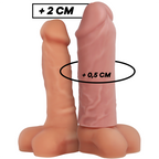 VIRILXL - NATÜRLICHE PENISVERLÄNGERUNG AUS FLÜSSIGEM SILIKON V3