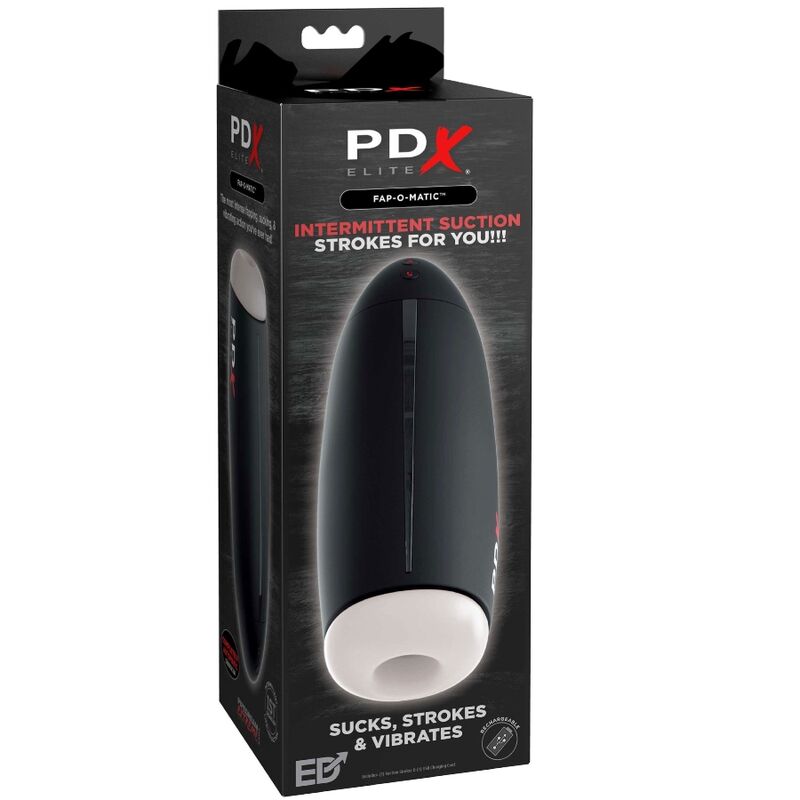 PDX ELITE - STROKER FAP-O-MATIC SAUGER & VIBRATOR MASTURBATOR
