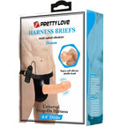 PRETTY LOVE - GURT-HOSE MIT VIBRATIONSDILDO INKLUSIVE