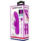 PRETTY LOVE - REGINA WIEDERAUFLADBARER VIBRATOR-SAUGGEL LILA