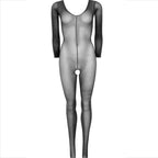 LEG AVENUE - BODYSTOCKING LANGARM SCHWARZ