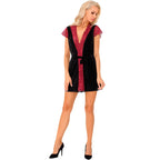 LIVCO CORSETTI FASHION - KUMIKO LC 90428 KLEID + HÖSCHE SCHWARZ L/XL