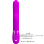 PRETTY LOVE - PERLITA MULTIFUNKTIONS-3-IN-1-G-SPOT-VIBRATOR VIOLETT