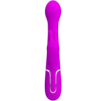 PRETTY LOVE - DEJON RABBIT VIBRATOR 3 IN 1 MULTIFUNKTIONSVIOLETT