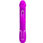PRETTY LOVE - DEJON RABBIT VIBRATOR 3 IN 1 MULTIFUNKTIONS FUCSIA