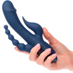 CALEXOTICS - VIBRATOR DREIFACH-ORGASMUS BLAU