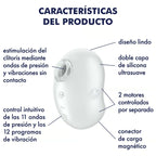 SATISFYER - CUTIE GHOST AUFLEGEVIBRATOR WEISS