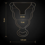 G-VIBE - GCUP SCHWARZE MENSTRUATIONSTASSE