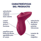 SATISFYER - EXCITERRR VIBRATOR AUFLEGBARER KLITORIS FUCHSIA