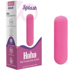 ARMONY - SPLASH HAHA VIBRATOR BULLET SILIKON 10 VIBRATIONEN 75 X 19 CM ROSA