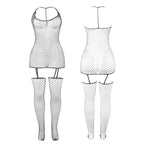 SUBBLIME - 951955 GLNZENDER NETZ-BODYSTOCKING EINE GRÖSSE