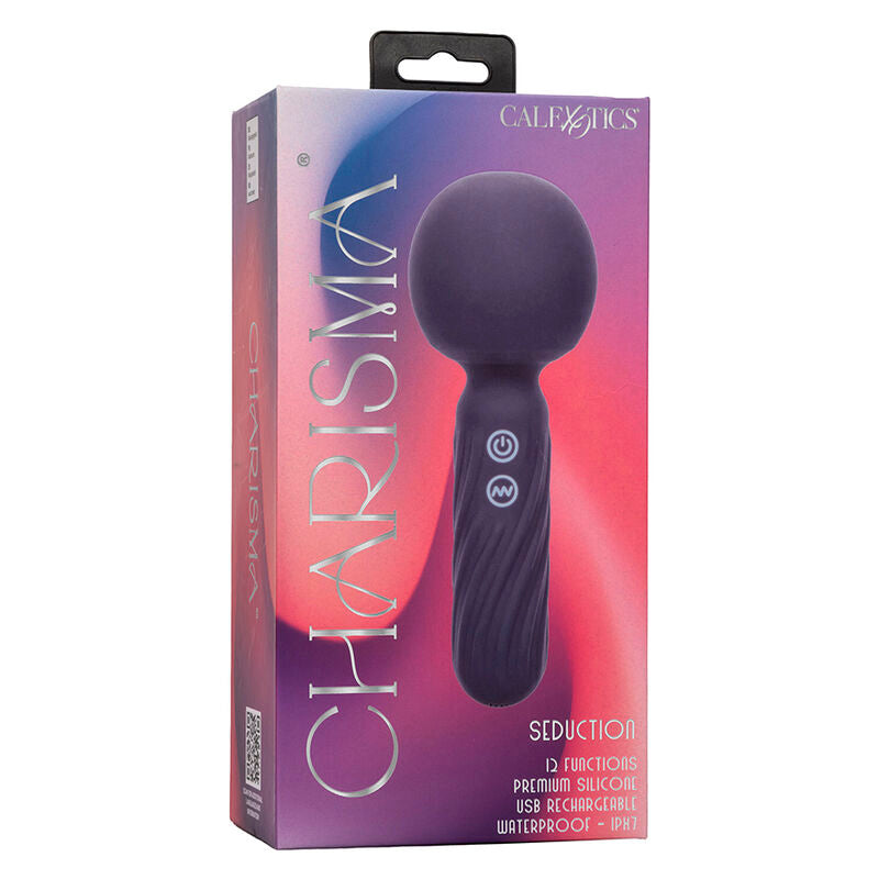 CALEXOTICS - CHARISMA SEDUCTION MASSAGER 12 FUNKTIONEN 17,75 CM X 6,25 CM LILA