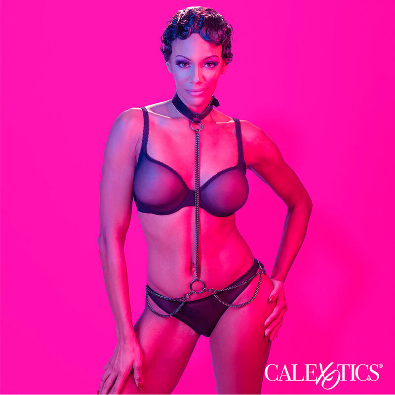 CALEXOTICS - EUPHORIA KETTENHALFTERHALSBAND UND LEINE