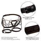 CALEXOTICS - EUPHORIA MULTICHAIN OBERSCHENKELHARNESS PREMIUM PLUS GRÖSSE