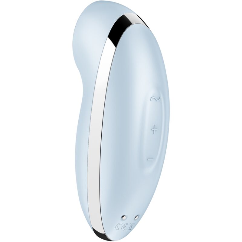 SATISFYER - TAP & CLIMAX 2 VIBRATOR & STIMULATOR BLAU