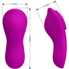 PRETTY LOVE - ROMARIO AUFLEGBARER KLITORIS-STIMULATOR MIT FERNBEDIENUNG ROSA