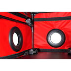 SECRET DOME - KINK CLUB LA NICHE CABIN SCHWARZ & ROT