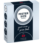 MISTER SIZE - KONDOMGRÖSSE XL 60 MM (3 EINHEITEN)