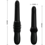 PRETTY LOVE - PAZUZU VIBRATOR 3 STOSSMODI SCHWARZ