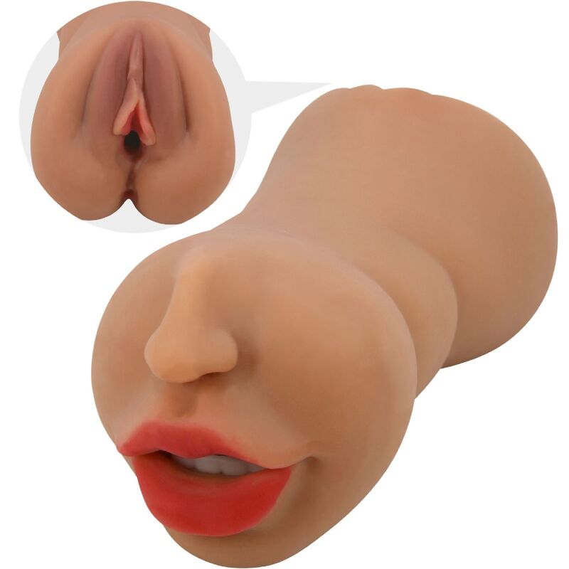 CRAZY BULL - ZOEY DOPPELMASTURBATOR MUND & VAGINA FLEISCH