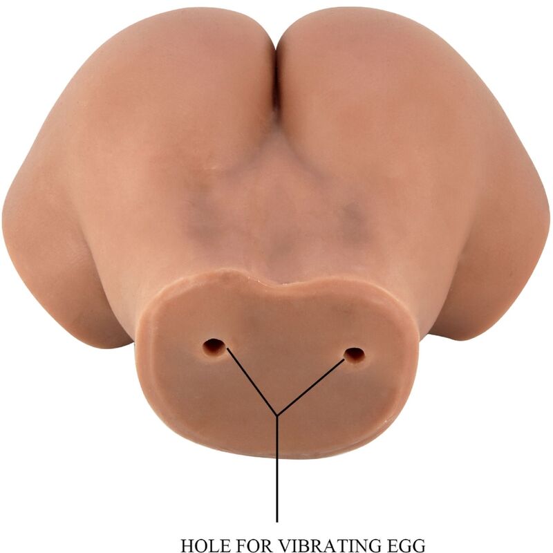 CRAZY BULL - HAILEY VIBRATOR BUTT MIT REALISTISCHER VAGINA UND ANUS-FERNBEDIENUNG