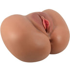 CRAZY BULL - LUNA VIBRATOR BUTT MIT REALISTISCHER VAGINA UND ANUS-STEUERUNG FERNBEDIENUNG