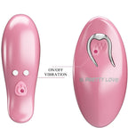 PRETTY LOVE - CAILEY NIPPELKLEMMEN 10 VIBRATIONEN FERNBEDIENUNG ROSA