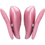 PRETTY LOVE - CAILEY NIPPELKLEMMEN 10 VIBRATIONEN FERNBEDIENUNG ROSA