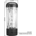 PRETTY LOVE - TAMARA MÄNNLICHER MASTURBATOR MIT MEHREREN GESCHWINDIGKEITEN, SCHWARZ