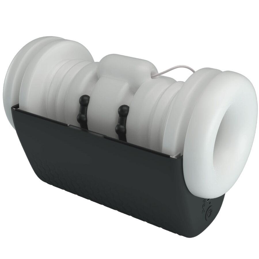 PRETTY LOVE - DJ GIRL MÄNNLICHER MASTURBATOR MIT VIBRATION 5 EINSTELLUNGEN NEGRO