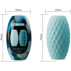 PRETTY LOVE - ATHENA EROS MÄNNLICHER MASTURBATOR AUS SILIKON, HIMMELBLAU