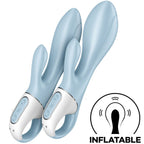 SATISFYER - AIR PUMP BUNNY 1 AUFBLASBARER KANINCHENVIBRATOR BLAU