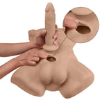 SILEXD - APOLLO L REALISTISCHER MÄNNLICHER TORSO KARAMELL