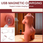 XISE - MIAH LADY BOY WEIBLICHER TORSO MIT DILDO MIT VIBRATION UND STOSS 55 CM