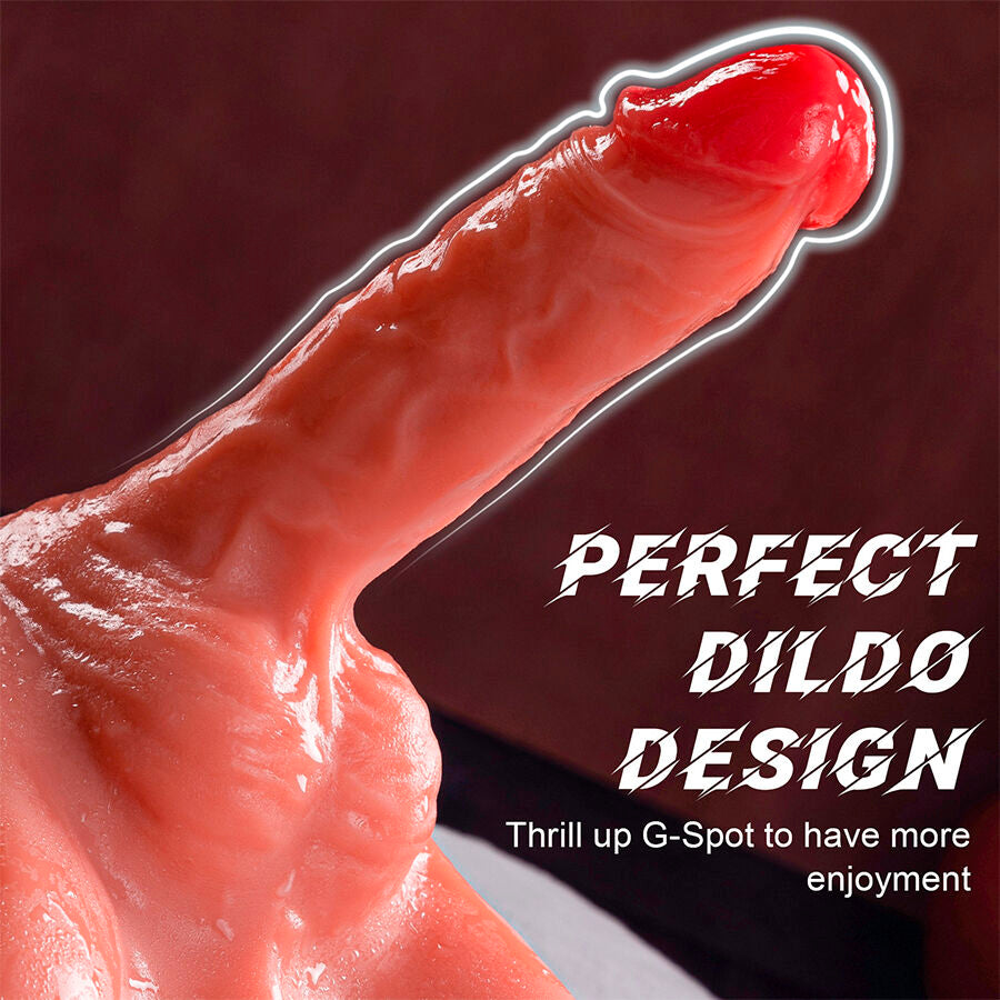 XISE - MICHAEL REALISTISCHER DILDO UND ANUS-MASTURBATOR MIT STOSSFUNKTION 15 CM