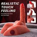 XISE - MICHAEL REALISTISCHER DILDO UND ANUS-MASTURBATOR MIT STOSSFUNKTION 15 CM