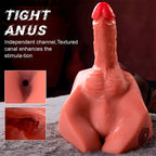 XISE - MICHAEL REALISTISCHER DILDO UND ANUS-MASTURBATOR MIT STOSSFUNKTION 15 CM