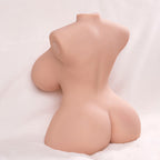 XISE - KLEINER STOSSENDER REALISTISCHER TORSO MIT WEIBLICHER VIBRATION 40 CM